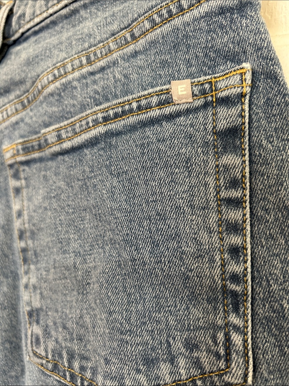 Everlane The Original Cheeky Jean Crop Organic Cotton Size 25 Blue - Picture 7 of 10